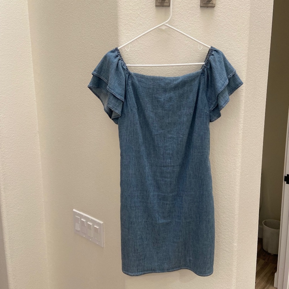 Alice & Olivia off the shoulder dress!